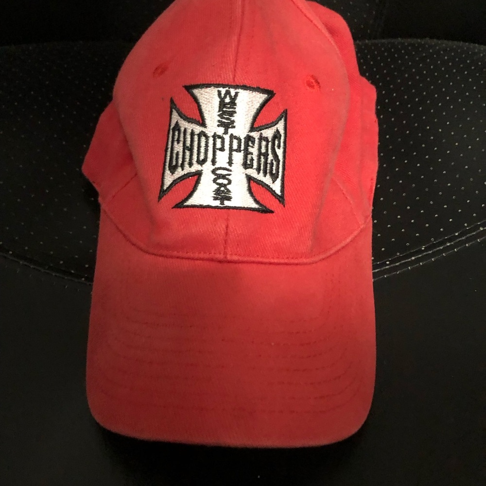 Vintage West Coast Choppers Red Cap unisex